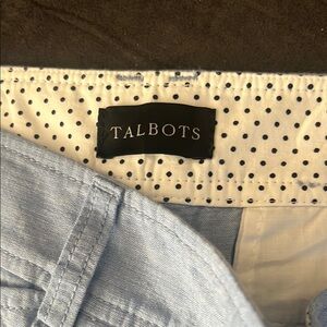 Talbots Light Blue Cropped Pants